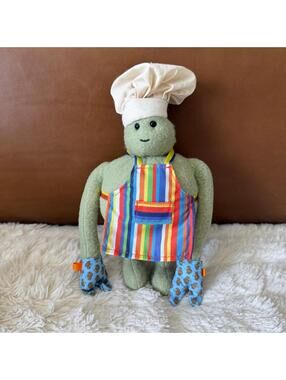 Tiny Chef Talking Plush 2025 6th Edition w/ Blue Mittens